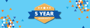5 Year Warranty – The Ultimate Statement of Product Quality